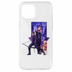 Чехол для iPhone 12 Pro Max Соколиный глаз и Кейт Бишоп - PrintSalon