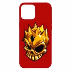 Чехол для iPhone 12 Pro Max Standoff - Gold Skull - PrintSalon