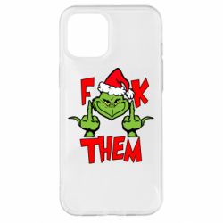 Чехол для iPhone 12 Pro Max The grinch f*ck them - PrintSalon