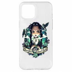 Чехол для iPhone 12 Pro Max Уэнздей арт - PrintSalon