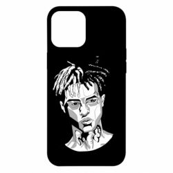 Чехол для iPhone 12 Pro Max XXXTentacion Monochrome Art - PrintSalon
