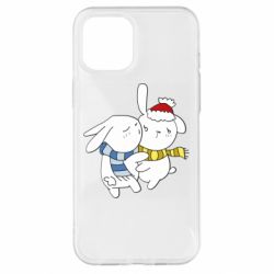 Чехол для iPhone 12 Pro Max Зайцы - PrintSalon