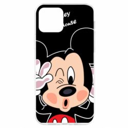 Чехол для iPhone 12 Pro Mickey Kiss - PrintSalon