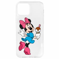 Чехол для iPhone 12 Pro Minnie Mouse and Ice Cream