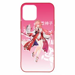 Чохол для iPhone 12 Pro Mischievous Yae Miko - PrintSalon