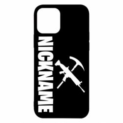 Чехол для iPhone 12 Pro Nickname fortnite weapons - PrintSalon