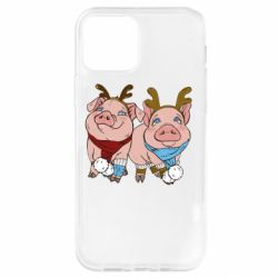 Чехол для iPhone 12 Pro Pigs - PrintSalon