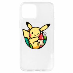 Чехол для iPhone 12 Pro Pikachu with ketchup - PrintSalon