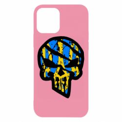 Чохол для iPhone 12 Pro Punisher Coat of arms of Ukraine - PrintSalon