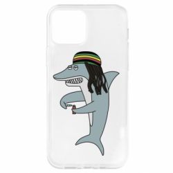 Чохол для iPhone 12 Pro Shark Rastaman