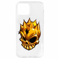 Чехол для iPhone 12 Pro Standoff - Gold Skull - PrintSalon
