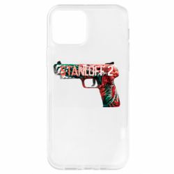 Чехол для iPhone 12 Pro Standoff pistol - PrintSalon