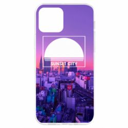 Чохол для iPhone 12 Pro Sunset city - PrintSalon