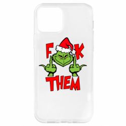 Чехол для iPhone 12 Pro The grinch f*ck them - PrintSalon