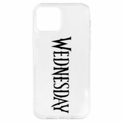 Чохол для iPhone 12 Pro Wednesday logo - PrintSalon