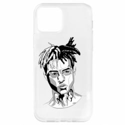 Чехол для iPhone 12 Pro XXXTentacion Monochrome Art - PrintSalon