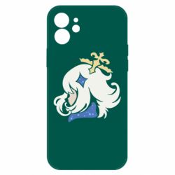 Чехол для iPhone 12 Силуэт Паймон - PrintSalon
