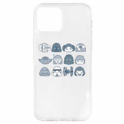 Чехол для iPhone 12 Star wars icons - PrintSalon