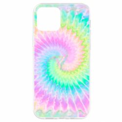 Чохол для iPhone 12 Tie dye spiral - PrintSalon