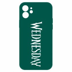 Чохол для iPhone 12 Wednesday logo - PrintSalon