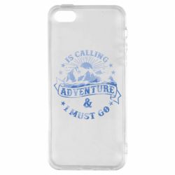 Чехол для iPhone5/5S/SE Adventure is calling - PrintSalon