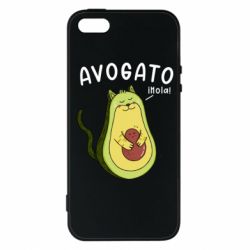 Чехол для iPhone5/5S/SE Avogato Cat - PrintSalon