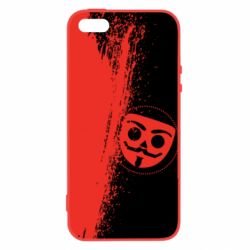 Чохол для iphone 5/5S/SE Бабл Квас червоний арт - PrintSalon