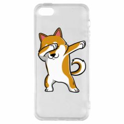 Чехол для iPhone5/5S/SE Cool Hachiko - PrintSalon