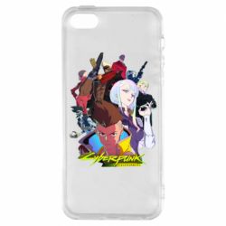 Чехол для iPhone5/5S/SE Cyberpunk: Edgerunners - PrintSalon