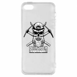 Чехол для iPhone5/5S/SE Deep Rock Galactic skull - PrintSalon