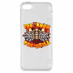 Чехол для iPhone5/5S/SE Deep Rock Galactic You know The drill - PrintSalon