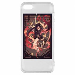 Чохол для iphone 5/5S/SE Ху Тао з Хомою - PrintSalon