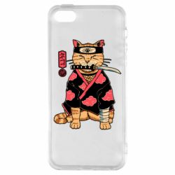 Чехол для iPhone5/5S/SE Japanese Akatsuki cat - PrintSalon
