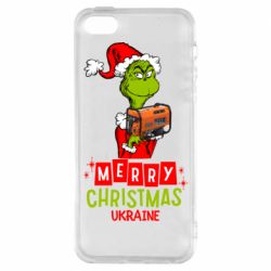 Чохол для iphone 5/5S/SE З Різдвом Христовим Україно-Грінч і Генератор - PrintSalon