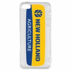 Чехол для iPhone5/5S/SE New holland emblem - PrintSalon