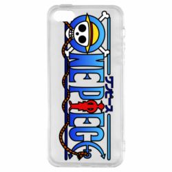 Чехол для iPhone5/5S/SE One Piece Logo Skull - PrintSalon