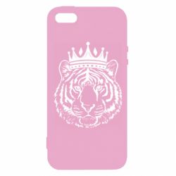 Чехол для iPhone5/5S/SE Папа-Тигр - PrintSalon