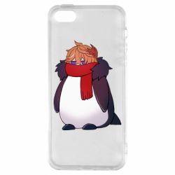 Чехол для iPhone5/5S/SE Пингвин Чайльд - PrintSalon