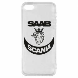 Чехол для iPhone5/5S/SE Scania SAAB logo - PrintSalon