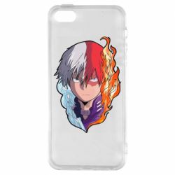 Чохол для iphone 5/5S/SE Шото Тодорокі  арт - PrintSalon