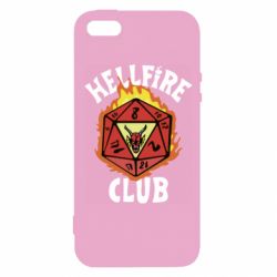 Чехол для iPhone5/5S/SE Stranger Things: Hellfire club - PrintSalon
