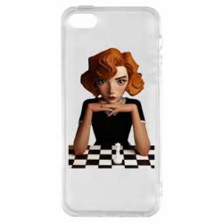 Чохол для iphone 5/5S/SE The Queen's Gambit art