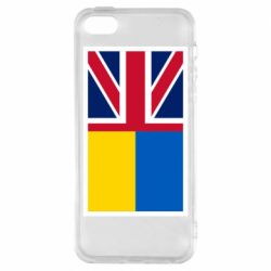 Чехол для iPhone5/5S/SE Великобритания и Украина - PrintSalon