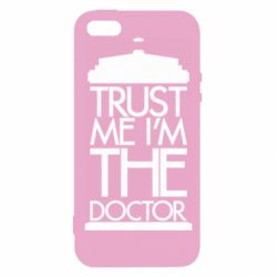 Чехол для iPhone5/5S/SE Верь мне я доктор Тардис - PrintSalon