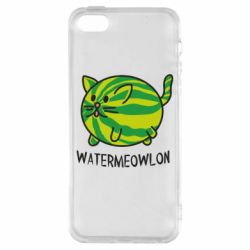Чехол для iPhone5/5S/SE Watermeowloon - PrintSalon