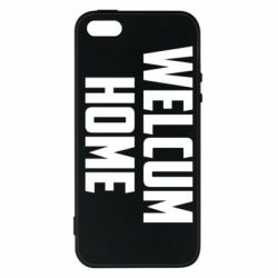 Чехол для iPhone5/5S/SE Welcum Home - PrintSalon