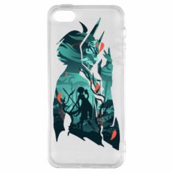 Чехол для iPhone5/5S/SE Xiao silhouette - PrintSalon