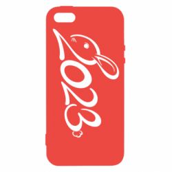 Чехол для iPhone5/5S/SE Заяц 2023 - PrintSalon
