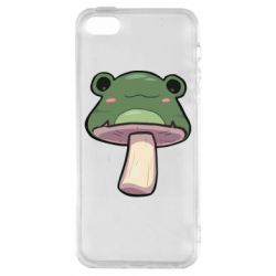 Чехол для iPhone5/5S/SE Жабо-гриб - PrintSalon