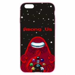 Чохол для iPhone 6/6S Among us pixels - PrintSalon